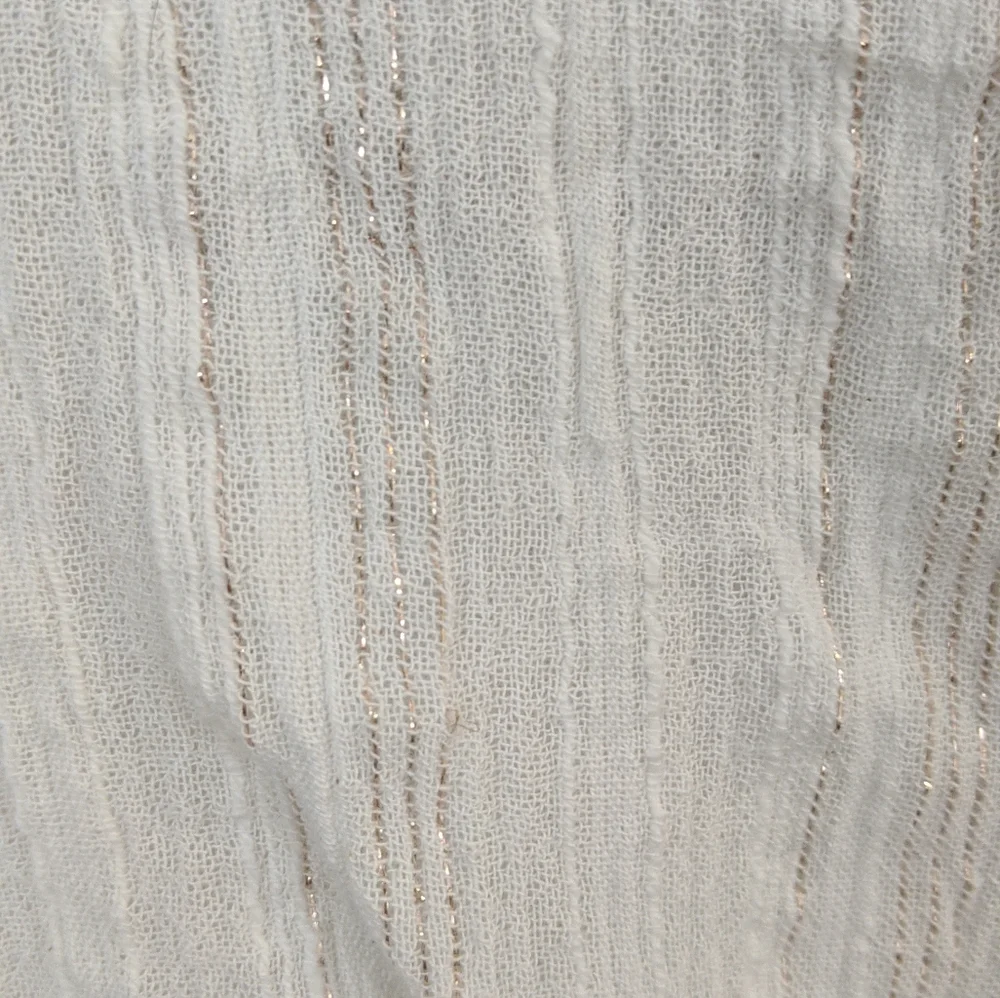 Anthropologie Cream Wrap Sweater - Picture 7 of 7